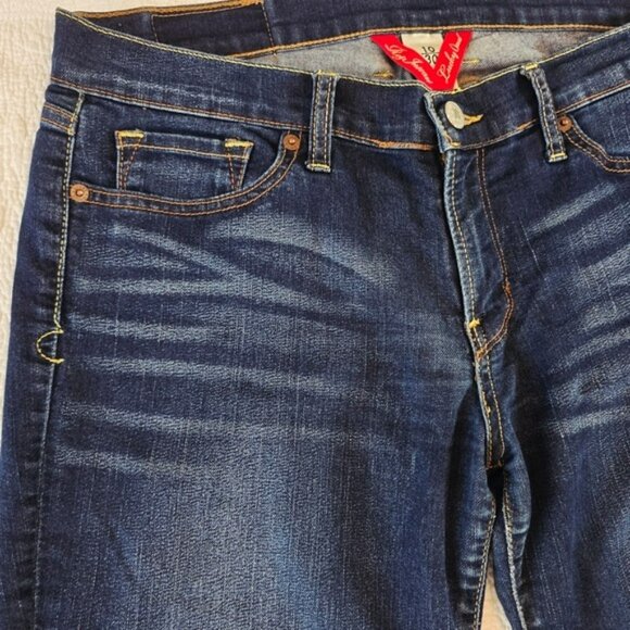 Lucky Brand Women's Skinny Jeans Size 10 30 Dark Blue Denim Lightweight Casual - Picture 5 of 14